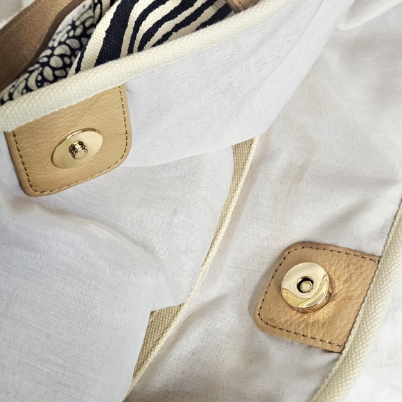 Tommy Bahama Summer Shoulder Bag Tote - Picture 10 of 16